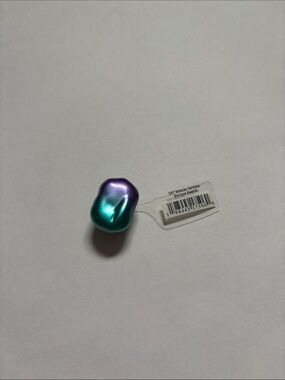Iridescent Teal to Purple Baroque Pearl Croc Jibbitz Charm